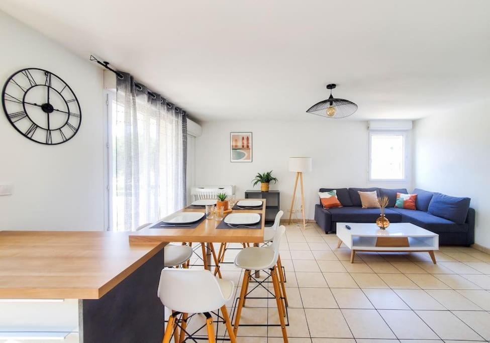 *Le Carpe Diem, Appartement 2 Chambres, Piscine, 2 Parking, Clim* Μονπελιέ Εξωτερικό φωτογραφία